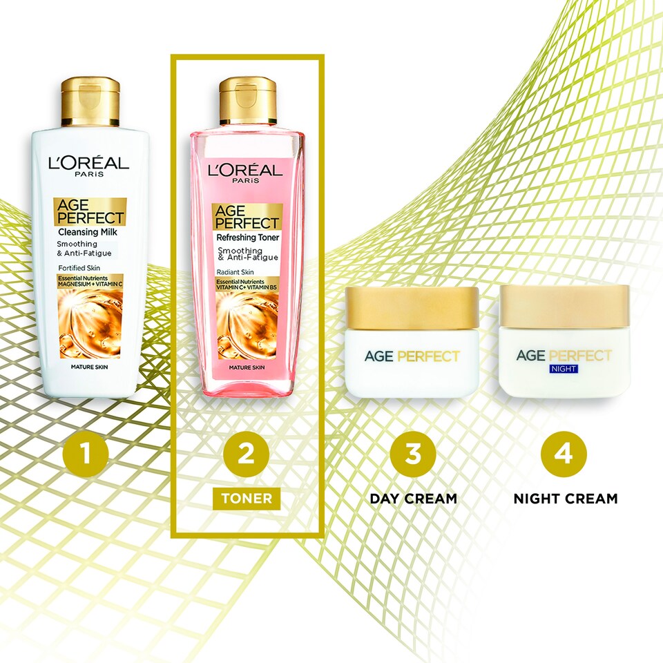 image 1 of L'Oreal Paris Age Perfect Refreshing Toner 200Ml