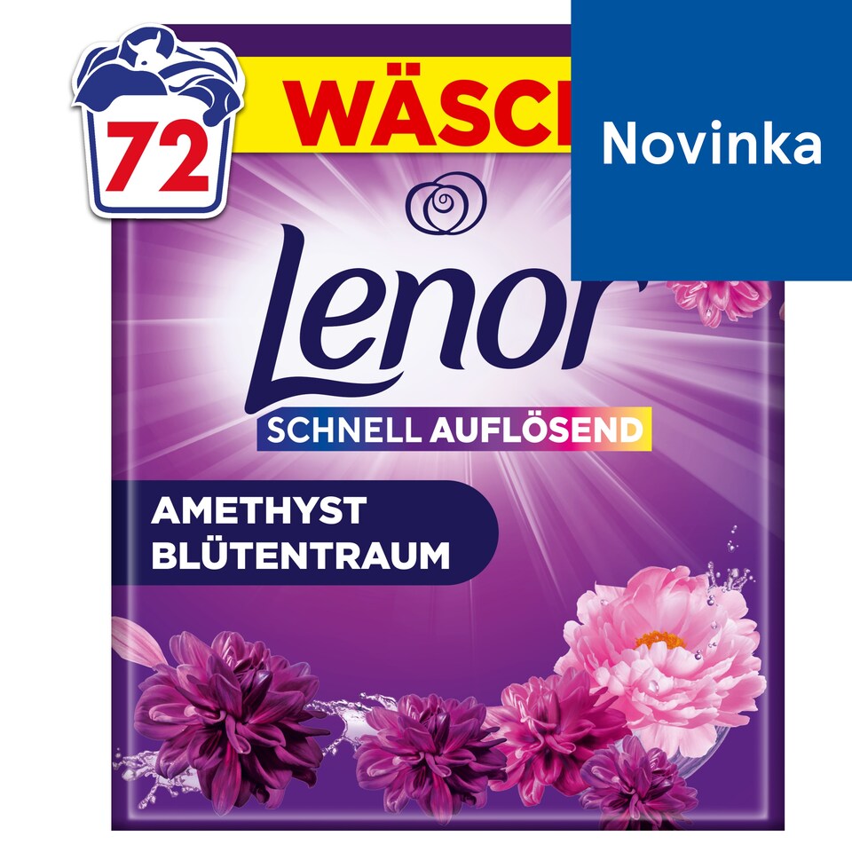 obrázok 1 z LENOR Prací Prášok 72 Praní, Flower Bloom
