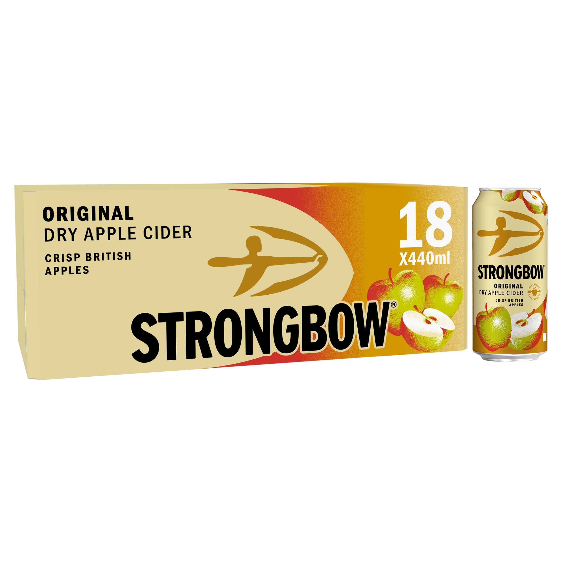 Strongbow Original Cider Can 18x440ml