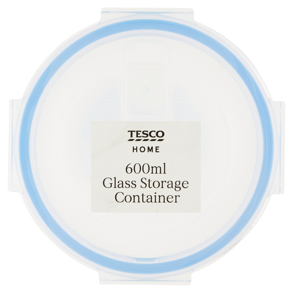 Tesco Home Skleněná dóza na potraviny 600 ml
