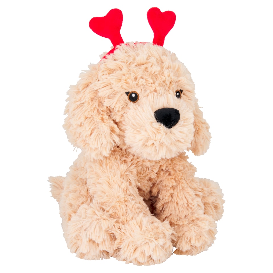 Tesco Medium Valentines Curtis Heart Plush 