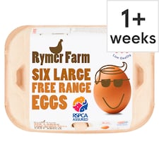 Rymer Farm Large Free Range Eggs 6 Pack