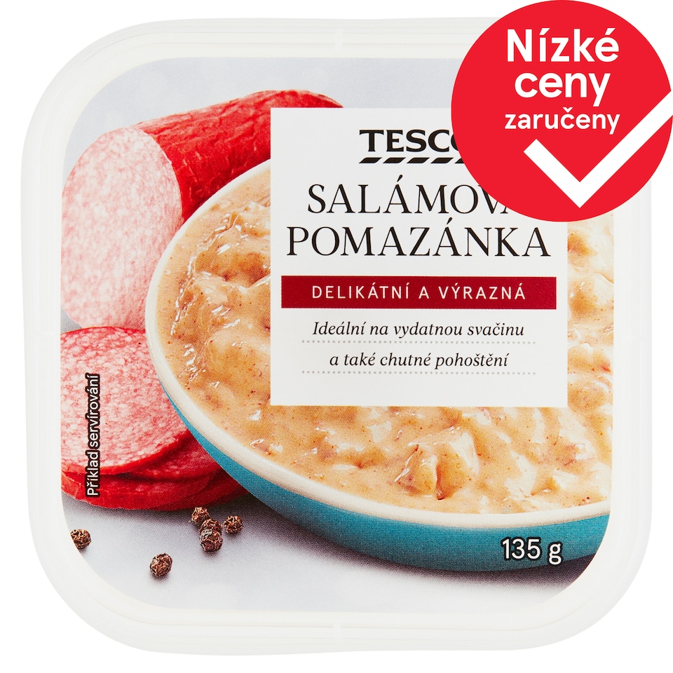Tesco Salami Spread 135g