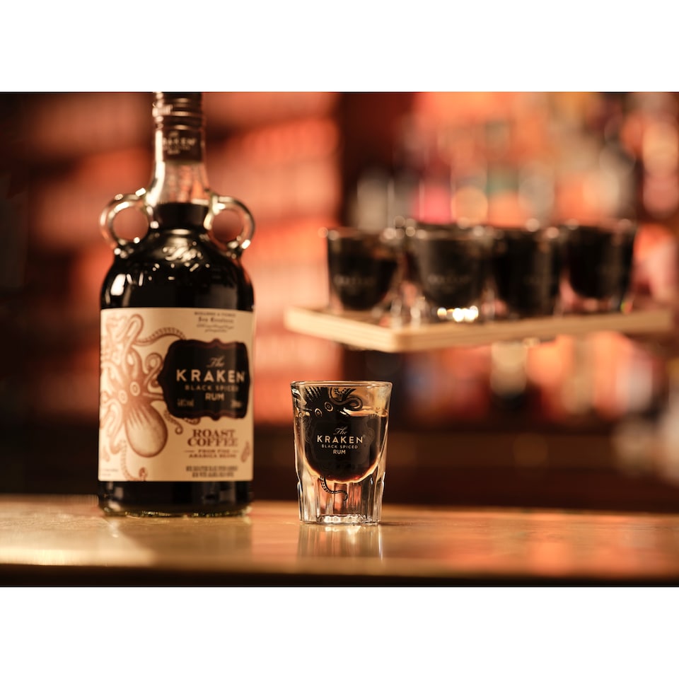 image 1 of The Kraken Black Spiced Rum - Roast Coffee 700ml