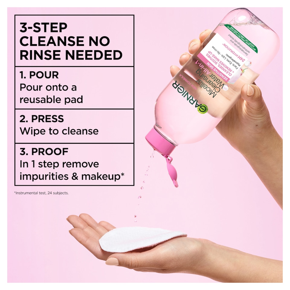 image 1 of Garnier Micellar Cleansing Water Sensitive Skin 200ml