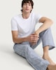 image 1 of F&F Pure Cotton Striped Pyjama Bottoms in Multi
