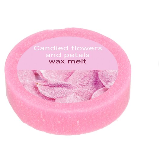 Tesco Scented Wax Melt Candied Flowers & Petals Tesco Groceries