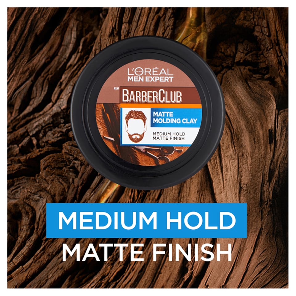 image 1 of L'Oreal Men Expert Barber Club Matte Moulding Clay 75ml