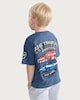 image 3 of Paw Patrol Pure Cotton Highway Rescue T-Shirt in Blue