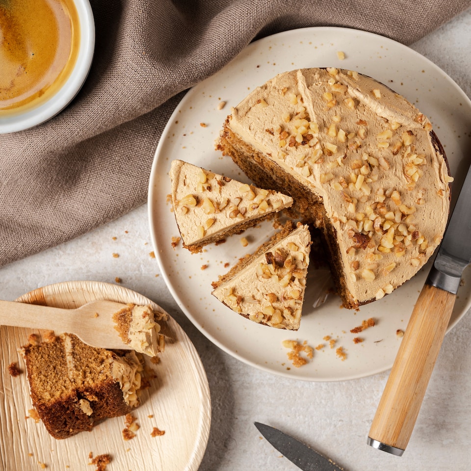 image 1 of Bosh Nutty Americano Cake