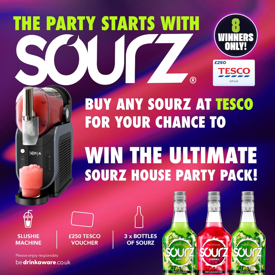 image 1 of Sourz Green Apple Liqueur 70cl