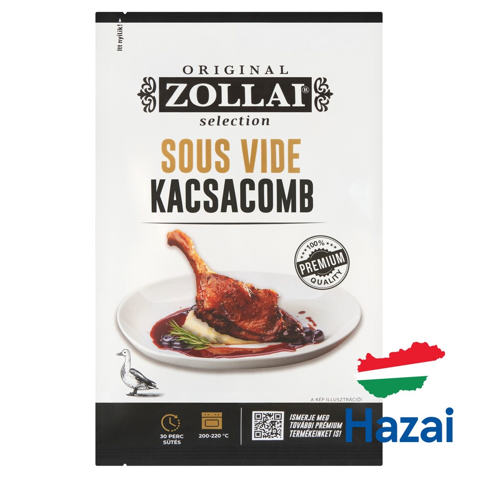 ZOLLAI Sous-Vide Duck Leg with Rosemary and Garlic 450 g