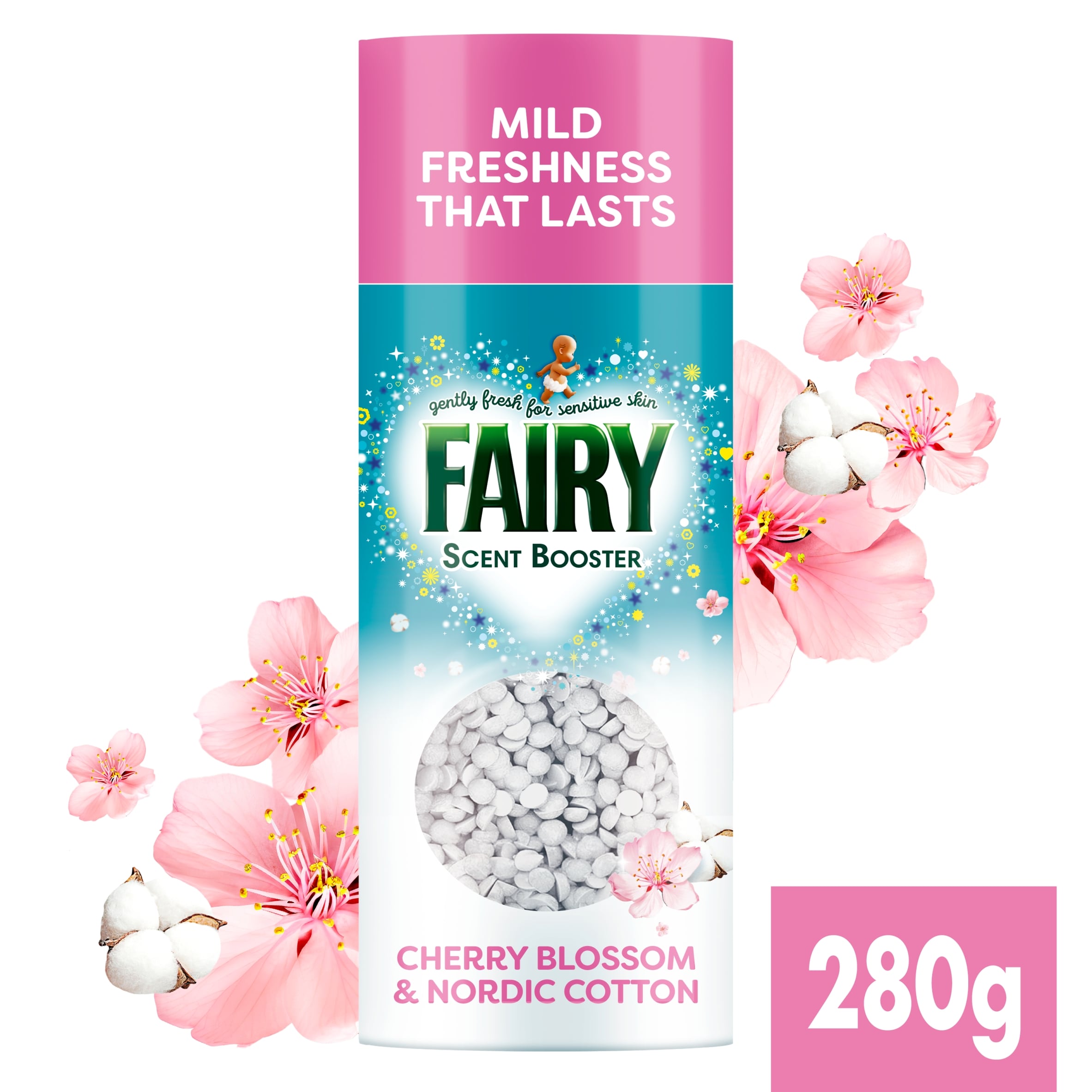Fairy In-Wash Scent Booster Nordic Cotton 280g
