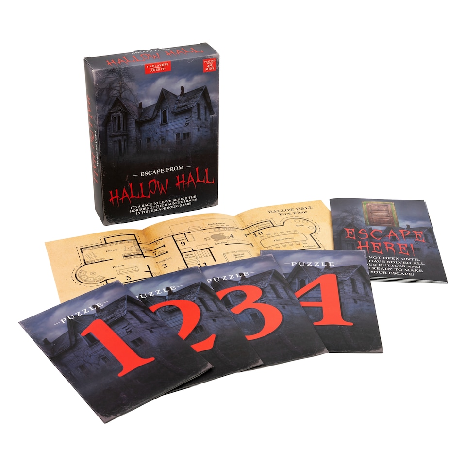 image 1 of Escape from Hallow Hall Game Christmas Gift