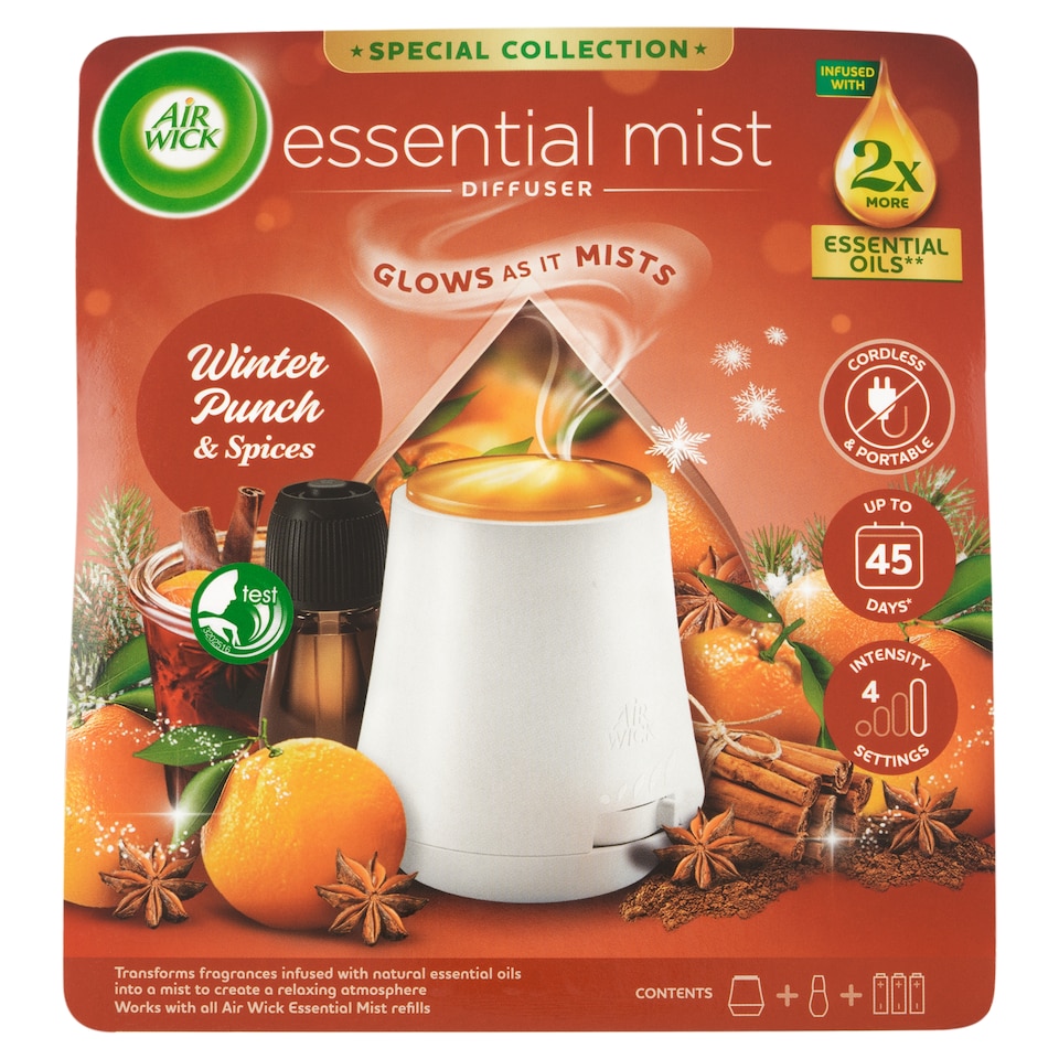 obrázok 1 z Air Wick Aróma difuzér náplň pre aroma difuzér zimný punč 20 ml