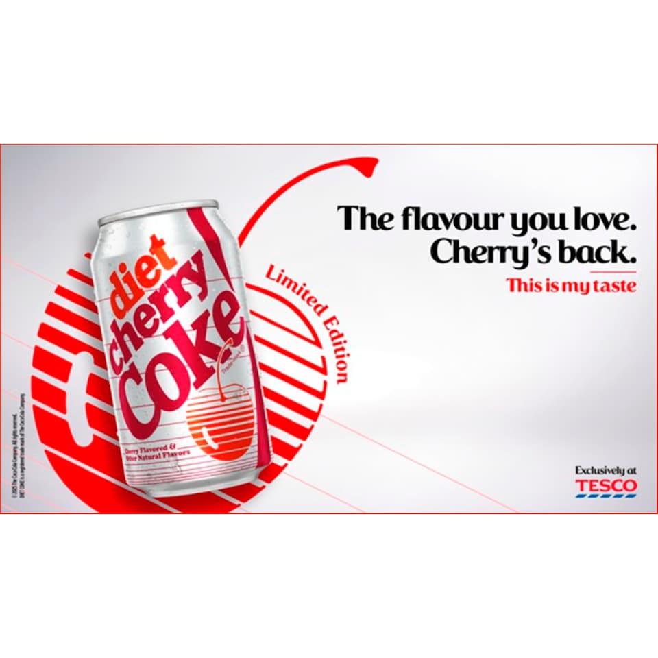 image 1 of Diet Coke Cherry 24 x 330ml