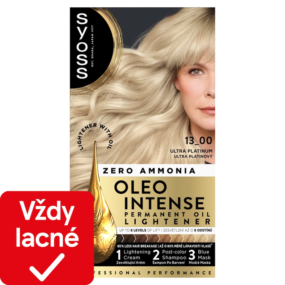 Syoss Oleo Intense 13-00 Ultra platinový 50 ml
