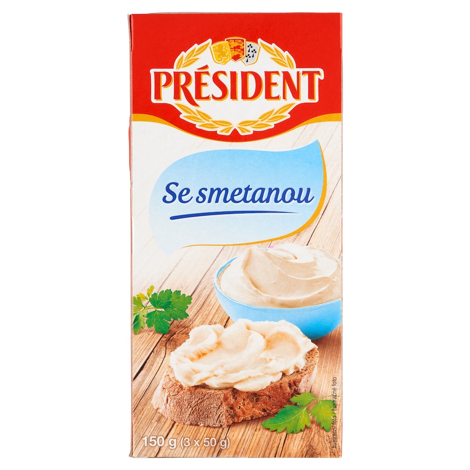 image 1 of Président With Cream 3 x 50g (150g)