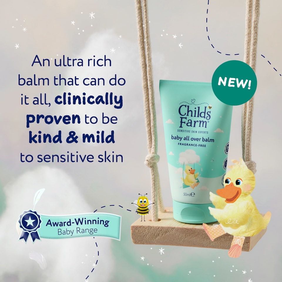 image 1 of Childs Farm Baby All Over Balm, Fragrance-Free 50ml