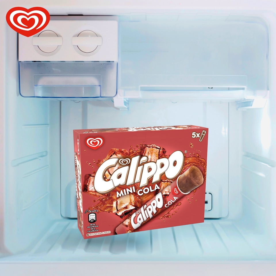 image 1 of Wall's Calippo Mini Cola Ice Lollies 5x80ml