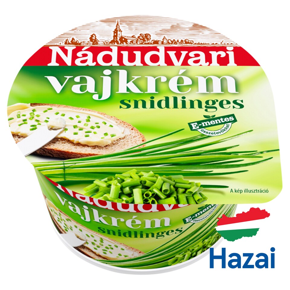 Nádudvari E-Free Butter Spread with Chive 180 g