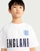 image 1 of England Pure Cotton T-Shirt in White
