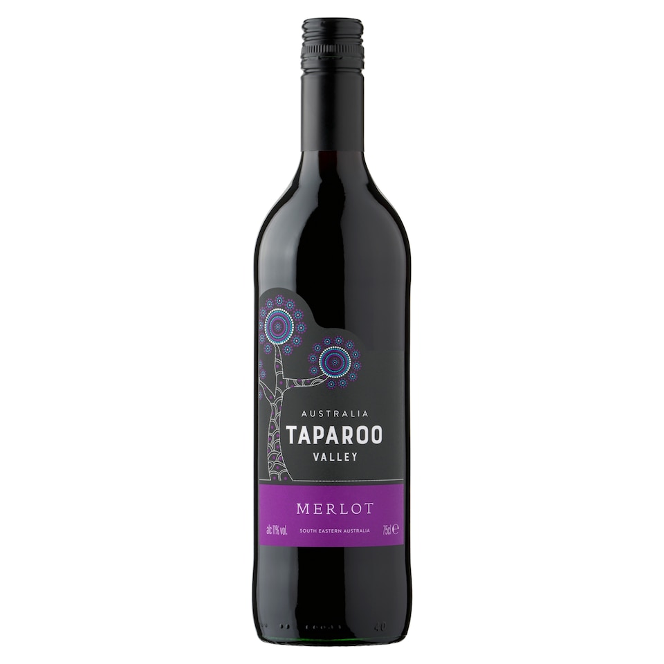 obrázok 1 z Taparoo Valley Merlot červené víno 750 ml