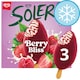 image 1 of Wall's Solero Red Berries Ice Cream Sticks 3x90ml