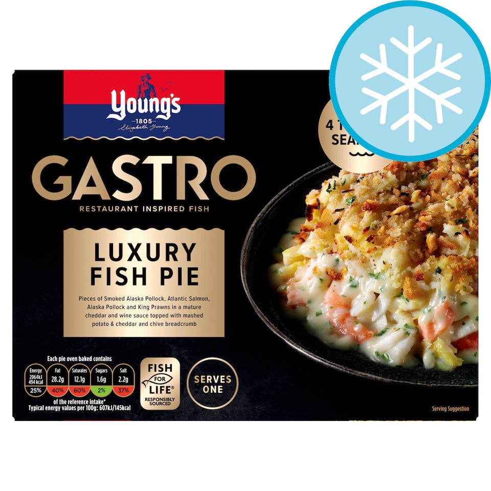 Young's Gastro Luxury Fish Pie 370g