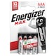 image 1 of Energizer Max AAA 4 Pack