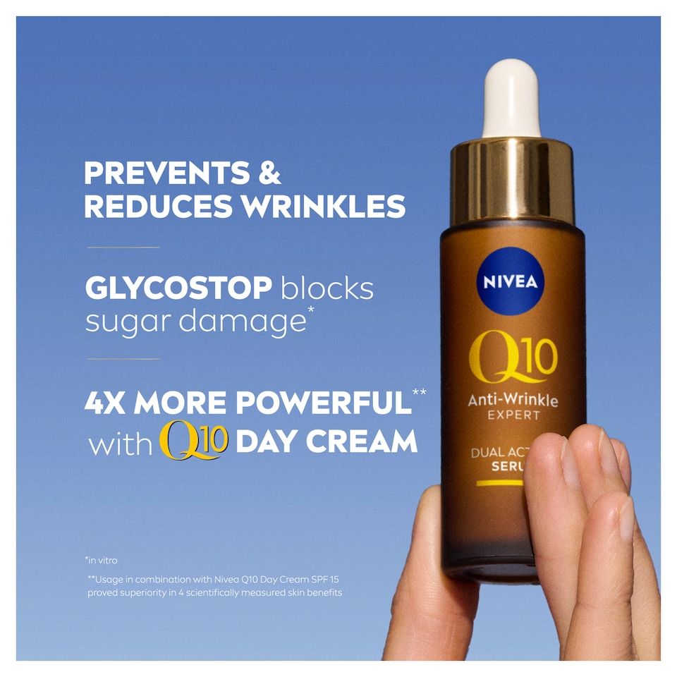 image 1 of NIVEA Q10 Anti Wrinkle Expert Dual Action Serum 30ml