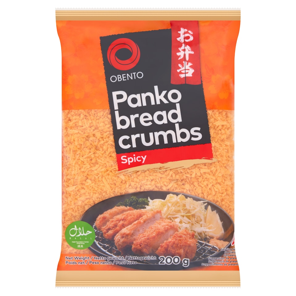 Obento Spicy Panko Breadcrumbs 200g