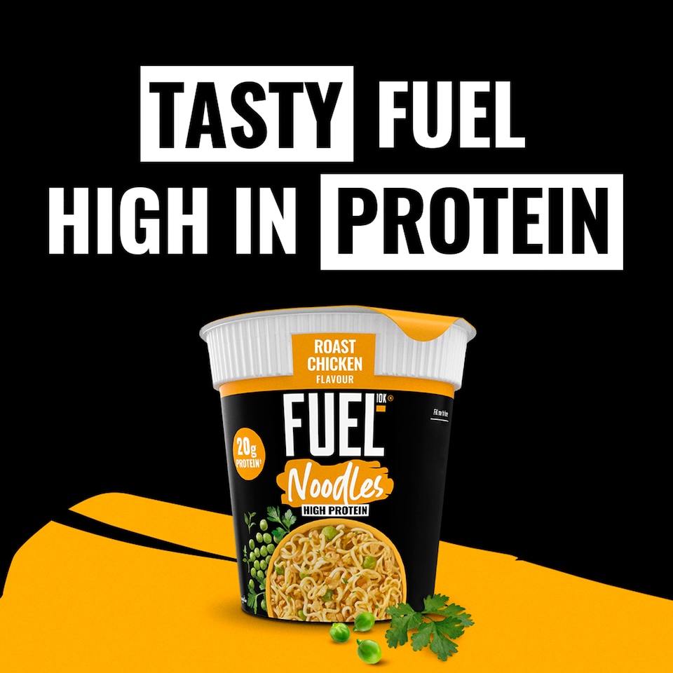 image 1 of FUEL10K High Protein Katsu Curry Instant Noodles Snack Pot 87g