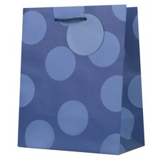 Tesco Blue Spot Medium Bag