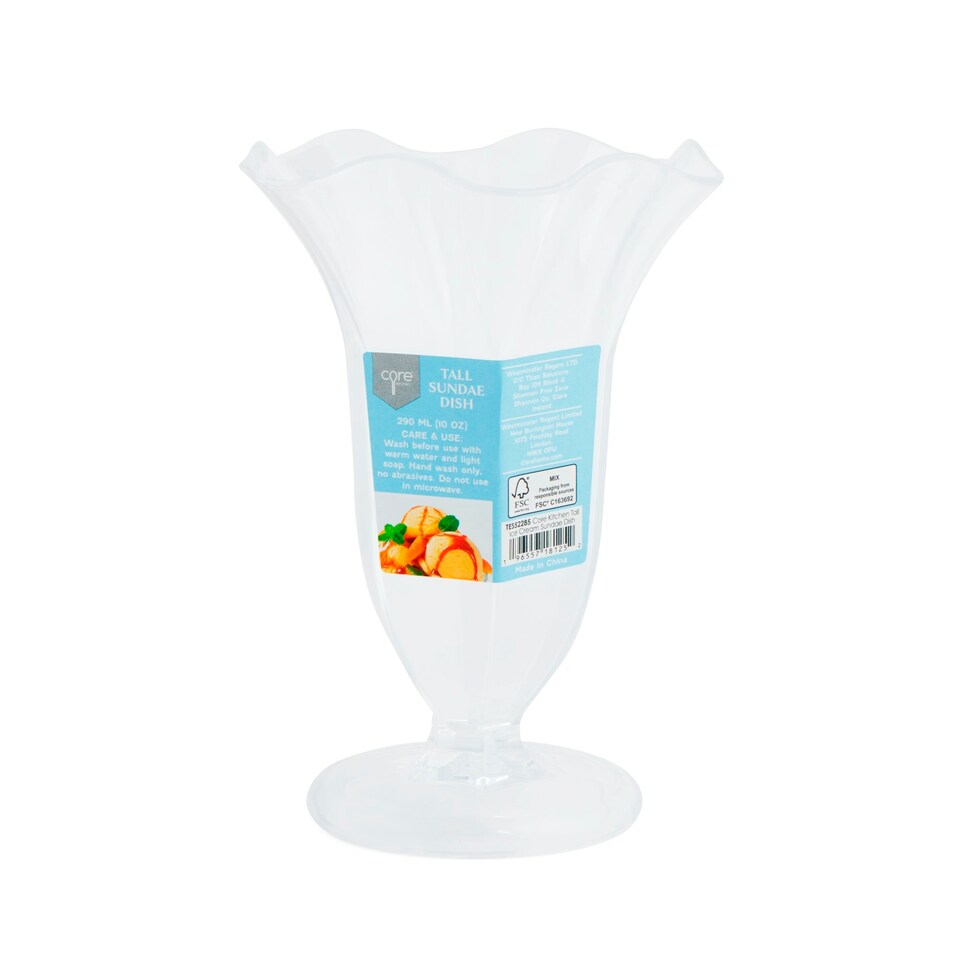 Core Kitchen Tall Ice Cream Sundae Dish  290mL