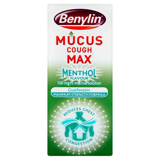 Benylin Mucus Cough Max 150Ml Tesco Groceries