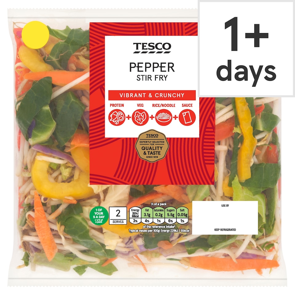 Tesco Pepper Stir Fry 320g