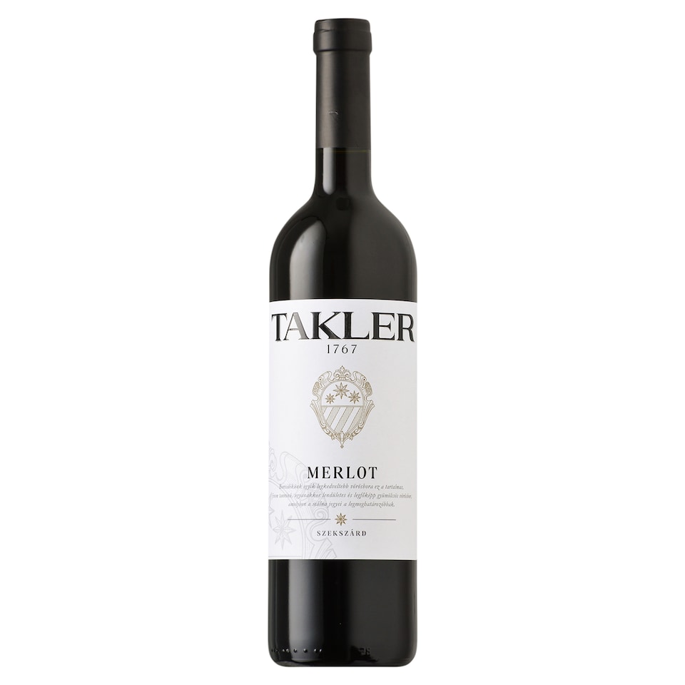 Takler Merlot Dry Red Wine 14,5% 0,75 l
