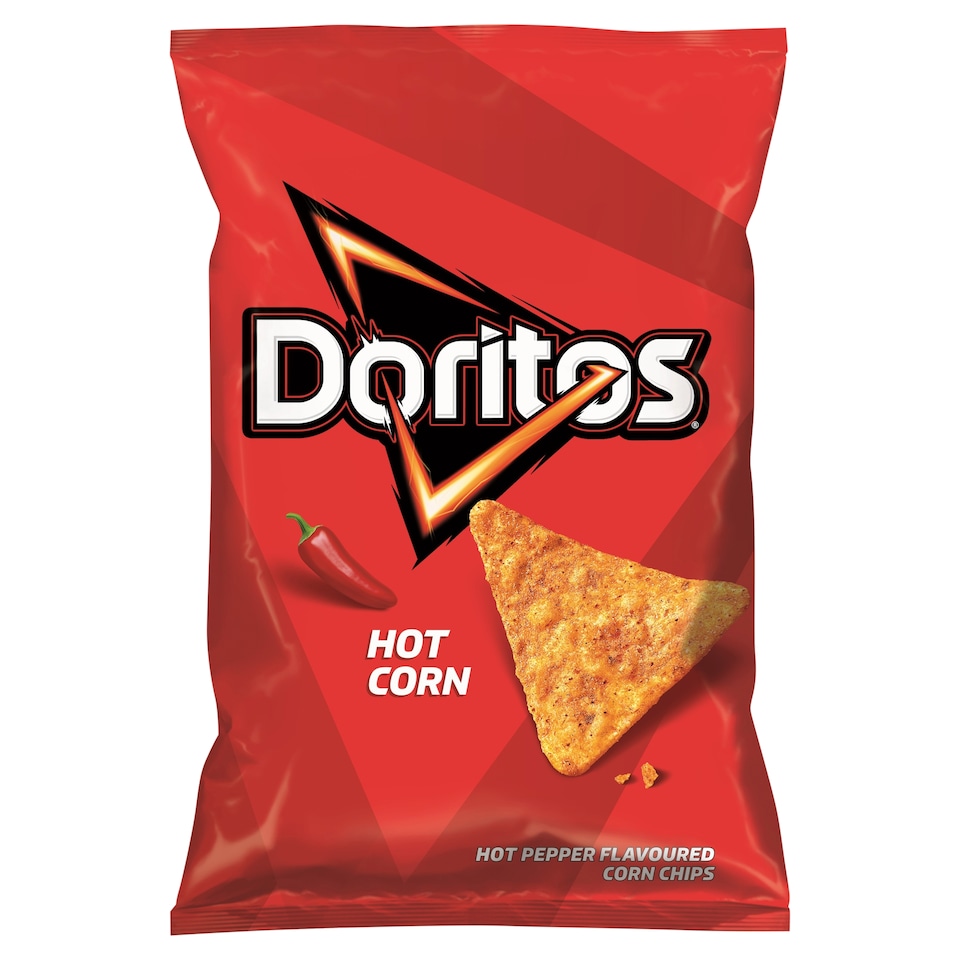 Doritos Kukuričné lupienky s príchuťou štipľavej papriky 90 g