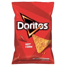 Doritos Hot Pepper Flavoured Corn Chips 90 g