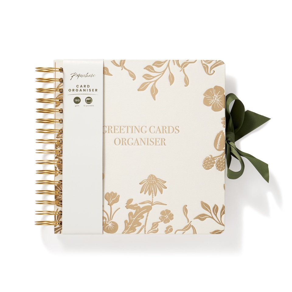 image 1 of Paperchase Full Bloom Greetings Card Holder