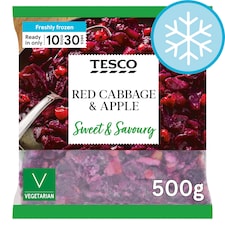 Tesco Red Cabbage & Apple 500G