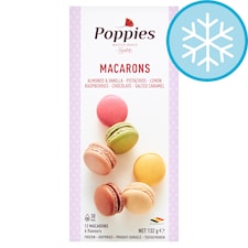 Poppies 12 Assorted Flavour Macarons 132G