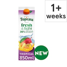 Tropicana Fresh & Light Tropical Juice Drink 850ml