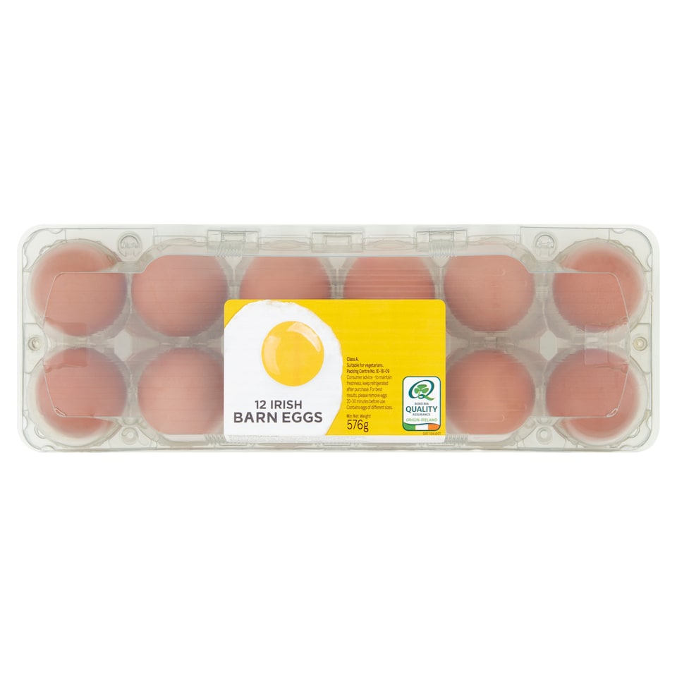 Tesco 12 Irish Barn Eggs