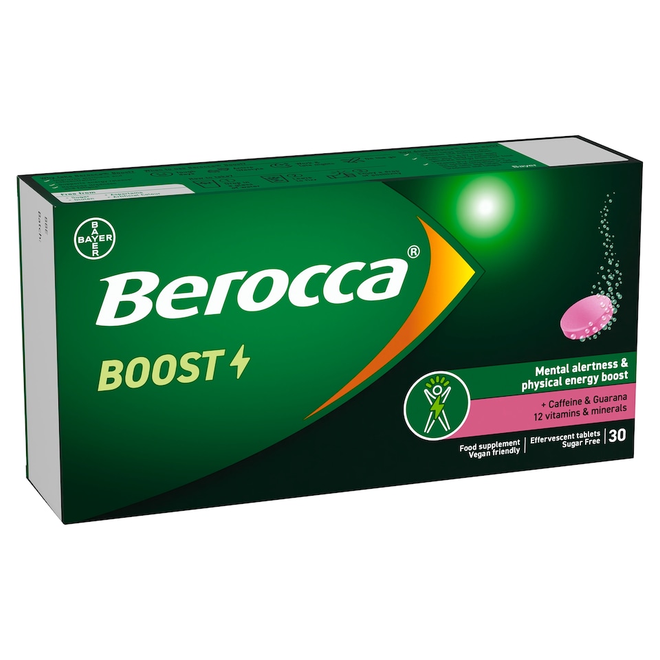 image 1 of Berocca Boost Effervescent Vit Energy Tblts 30S