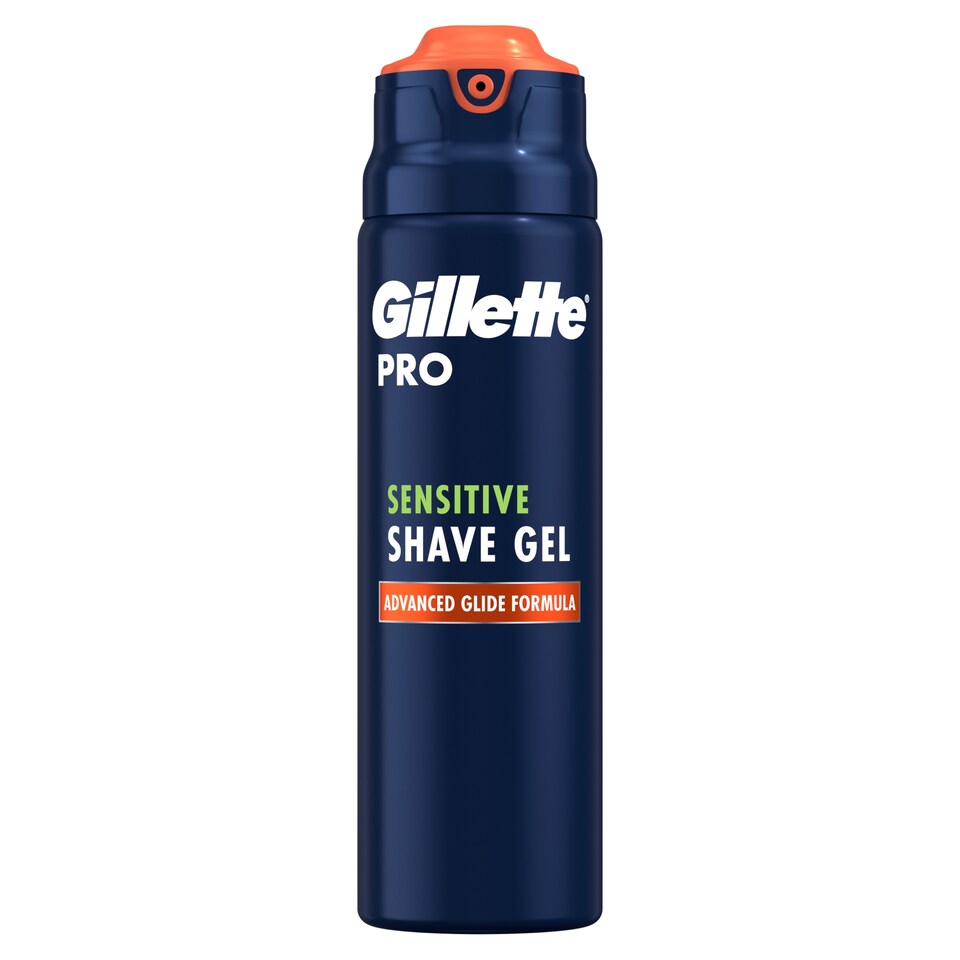 image 1 of Gillette PRO Shave Gel Cools to Soothe Skin 200ml