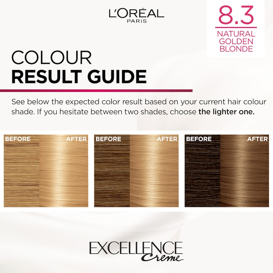 image 1 of L'oreal Paris Excellence 8.3 Golden Blonde