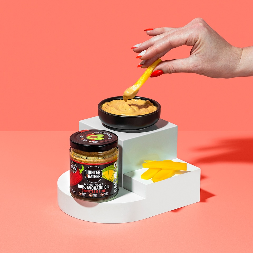 image 1 of Hunter & Gather Avocado Oil Mayonnaise Chipotle & Lime 175g