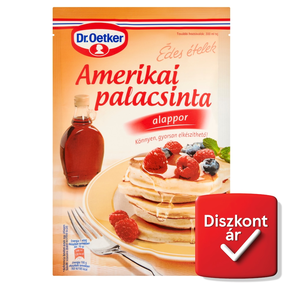 Dr. Oetker amerikai palacsinta alappor 210 g